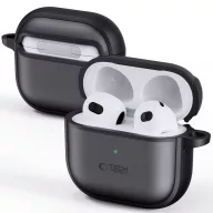   Tech-Protect Magmat Apple Airpods 5 / Airpods 4 tok, karabinerrel, matt fekete