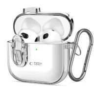   Tech-Protect Slim Hook Apple Airpods 5 / Airpods 4 tok, karabinerrel, átlátszó