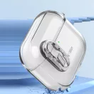 Tech-Protect Slim Hook Apple Airpods 5 / Airpods 4 tok, karabinerrel, átlátszó