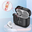 Tech-Protect Slim Hook Apple Airpods 5 / Airpods 4 tok, karabinerrel, fekete