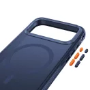 Tech-Protect MagAir Apple iPhone 18 Pro / 17 Pro tok megerősített sarkakkal, MagSafe, Matt, kék-narancs