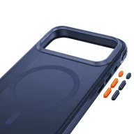   Tech-Protect MagAir Apple iPhone 18 Pro / 17 Pro tok megerősített sarkakkal, MagSafe, Matt, kék-narancs
