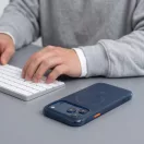 Tech-Protect MagAir Apple iPhone 18 Pro / 17 Pro tok megerősített sarkakkal, MagSafe, Matt, kék-narancs