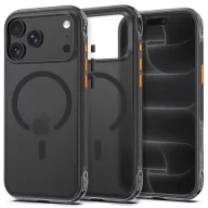   Tech-Protect MagAir Apple iPhone 18 Pro / 17 Pro tok megerősített sarkakkal, MagSafe, Matt, fekete-narancs