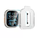Tech-Protect Easy Set+ Apple Watch Ultra 4 / 3 / 2 / 1 49mm tempered glass kijelzővédő fólia felhelyező kerettel (2db)