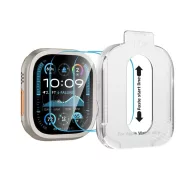   Tech-Protect Easy Set+ Apple Watch Ultra 4 / 3 / 2 / 1 49mm tempered glass kijelzővédő fólia felhelyező kerettel (2db)