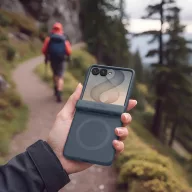   Tech-Protect Kevlar Aura Samsung Galaxy Z Flip 8 tok, MagSafe, kék