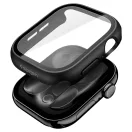 Spigen Thin Fit 360 Apple Watch 11 / 10 42mm tok kijelző védelemmel, Black, fekete