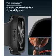 Spigen Thin Fit Apple Watch 12 46mm tok, Black, fekete