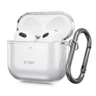   Tech-Protect FlexAir Apple Airpods 5 / Airpods 4 tok, karabinerrel, átlátszó
