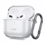 Tech-Protect FlexAir Apple Airpods 5 / Airpods 4 tok, karabinerrel, átlátszó
