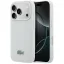 Lacoste Petit Pique Lacquer Logo Apple iPhone 18 Pro Max / 17 Pro Max mágneses hátlap tok, MagSafe, fehér
