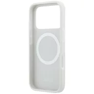   Lacoste Petit Pique Lacquer Logo Apple iPhone 18 Pro Max / 17 Pro Max mágneses hátlap tok, MagSafe, fehér