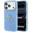 Guess IML 4G Script Metal Apple iPhone 18 Pro Max / 17 Pro Max tok, kék-arany