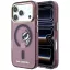 Karl Lagerfeld Peekaboo Logo Apple iPhone 18 Pro Max / 17 Pro Max tok, MagSafe, macska minta, lila-arany
