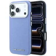   Karl Lagerfeld Grained Elongated Logo Apple iPhone 18 Pro Max / 17 Pro Max tok, MagSafe, kék-ezüst