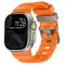 Tech-Protect Motion Apple Watch 44/45/46/49mm gumis szilikon szíj, narancs