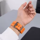 Tech-Protect Motion Apple Watch 44/45/46/49mm gumis szilikon szíj, narancs