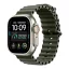 Tech-Protect Iconband Pro Apple Watch 44/45/46/49mm gumis szilikon szíj, zöld