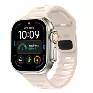   Tech-Protect Silicone Line Apple Watch 44/45/46/49mm gumis szilikon szíj, bézs