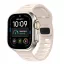 Tech-Protect Silicone Line Apple Watch 44/45/46/49mm gumis szilikon szíj, bézs