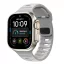 Tech-Protect Silicone Line Apple Watch 44/45/46/49mm gumis szilikon szíj, szürke