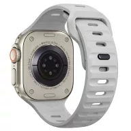   Tech-Protect Silicone Line Apple Watch 44/45/46/49mm gumis szilikon szíj, szürke