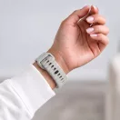 Tech-Protect Silicone Line Apple Watch 44/45/46/49mm gumis szilikon szíj, szürke