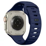   Tech-Protect Silicone Line Apple Watch 44/45/46/49mm gumis szilikon szíj, kék