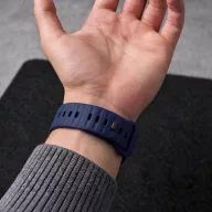   Tech-Protect Silicone Line Apple Watch 44/45/46/49mm gumis szilikon szíj, kék