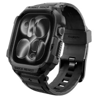   Spigen Rugged Armor Pro Apple Watch 12 46mm tok / szíj, fekete