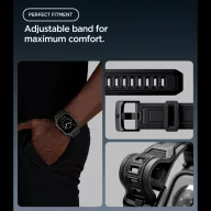   Spigen Rugged Armor Pro Apple Watch 12 46mm tok / szíj, fekete