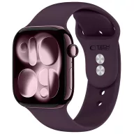   Tech-Protect Silicone Apple Watch 8 / 9 / 10 / 11 / 12 / SE / Ultra (44/45/46/49mm) szíj, szilikon, lila