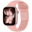 Tech-Protect Silicone Apple Watch 8 / 9 / 10 / 11 / 12 / SE / Ultra (44/45/46/49mm) szíj, szilikon, rózsaszín
