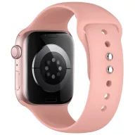   Tech-Protect Silicone Apple Watch 8 / 9 / 10 / 11 / 12 / SE / Ultra (44/45/46/49mm) szíj, szilikon, rózsaszín