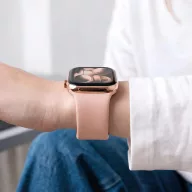   Tech-Protect Silicone Apple Watch 8 / 9 / 10 / 11 / 12 / SE / Ultra (44/45/46/49mm) szíj, szilikon, rózsaszín