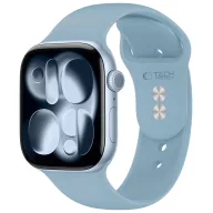   Tech-Protect Silicone Apple Watch 8 / 9 / 10 / 11 / 12 / SE / Ultra (44/45/46/49mm) szíj, szilikon, kék