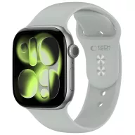   Tech-Protect Silicone Apple Watch 8 / 9 / 10 / 11 / 12 / SE / Ultra (44/45/46/49mm) szíj, szilikon, szürke
