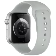   Tech-Protect Silicone Apple Watch 8 / 9 / 10 / 11 / 12 / SE / Ultra (44/45/46/49mm) szíj, szilikon, szürke