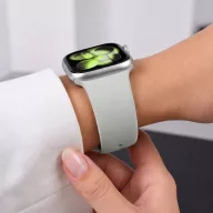   Tech-Protect Silicone Apple Watch 8 / 9 / 10 / 11 / 12 / SE / Ultra (44/45/46/49mm) szíj, szilikon, szürke