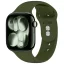 Tech-Protect Silicone Apple Watch 8 / 9 / 10 / 11 / 12 / SE / Ultra (44/45/46/49mm) szíj, szilikon, zöld