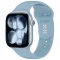 Tech-Protect Silicone Apple Watch 8 / 9 / 10 / 11 / 12 / SE (40/41/42mm) szíj, szilikon, kék