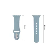   Tech-Protect Silicone Apple Watch 8 / 9 / 10 / 11 / 12 / SE (40/41/42mm) szíj, szilikon, kék