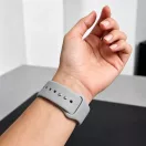 Tech-Protect Silicone Apple Watch 8 / 9 / 10 / 11 / 12 / SE (40/41/42mm) szíj, szilikon, szürke