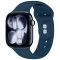 Tech-Protect Silicone Apple Watch 8 / 9 / 10 / 11 / 12 / SE (40/41/42mm) szíj, szilikon, sötétkék