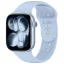Tech-Protect Silicone Apple Watch 8 / 9 / 10 / 11 / 12 / SE (40/41/42mm) szíj, szilikon, világoskék