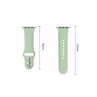   Tech-Protect Silicone Apple Watch 8 / 9 / 10 / 11 / 12 / SE (40/41/42mm) szíj, szilikon, zöld