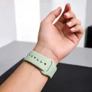 Tech-Protect Silicone Apple Watch 8 / 9 / 10 / 11 / 12 / SE (40/41/42mm) szíj, szilikon, zöld