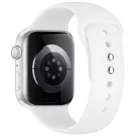   Tech-Protect Silicone Apple Watch 8 / 9 / 10 / 11 / 12 / SE (40/41/42mm) szíj, szilikon, fehér