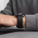 Tech-Protect Silicone Apple Watch 8 / 9 / 10 / 11 / 12 / SE (40/41/42mm) szíj, szilikon, fekete